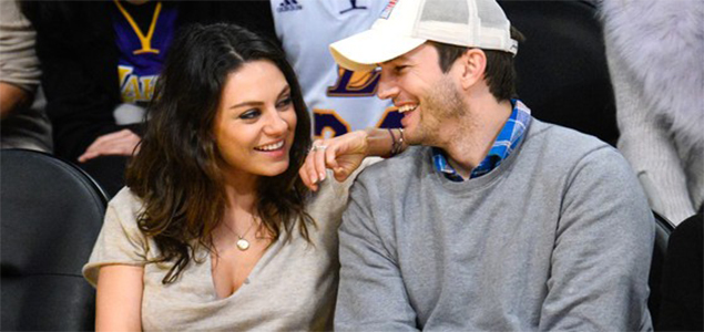 Ashton Kutcher, Mila Kunis indulged in PDA at a basketball game