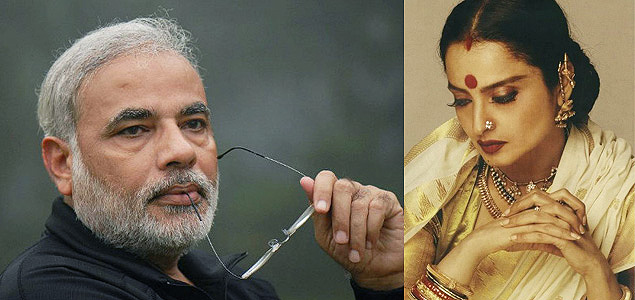 What do PM Modi and actress Rekha have in common?