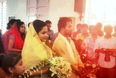 Aju Varghese tied knot with Augustina today