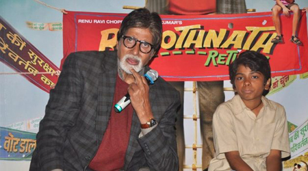 Amitabh Bachchan unveils Bhootnath Returns trailer