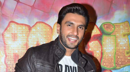 Ranveer cant stay serious for a long time