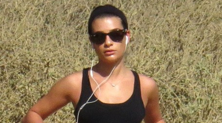 Lea Michele was a fearless child