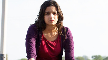 No make up look in Highway bliss for Alia