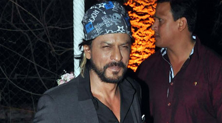 SRK back at work, still recovering