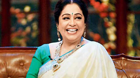 Black flags, eggs greet Kirron Kher