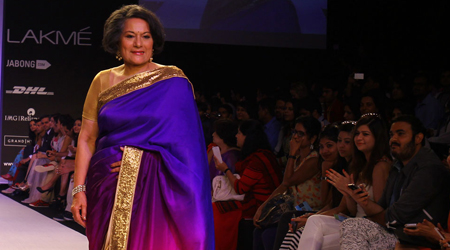 Mom turns showstopper for Mandira Bedis debut show at LFW