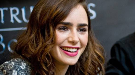 Lily Collins forgets shes a popular face