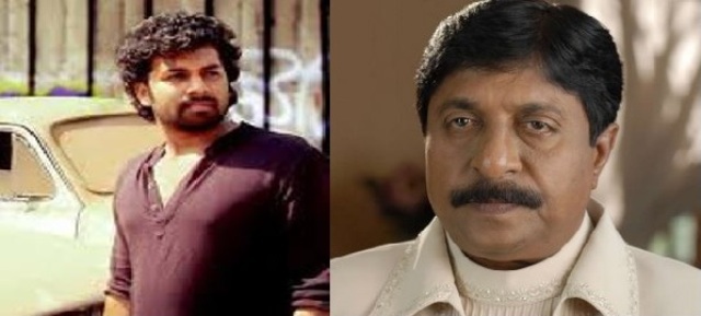 Sunny Wayne and Sreenivasan in Saradhy