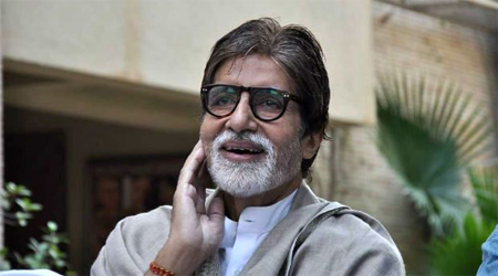 Big B celebrates daughters 40th bday on Holi
