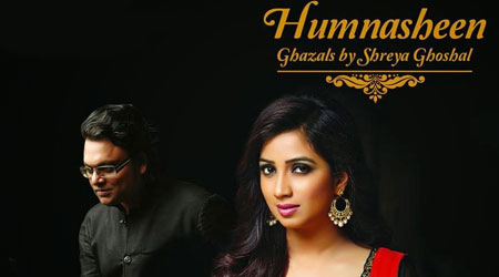 Shreya Ghoshal launches Humnasheen first ghazal album