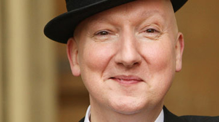 Stephen Jones designs high fashion helmets for cause