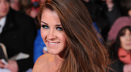 Brooke Vincent goes retro