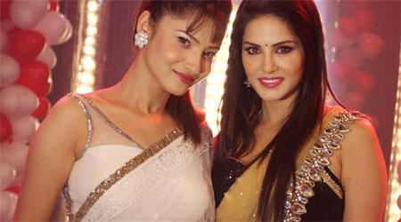 Ankita Lokhande matches steps with Sunny Leone 