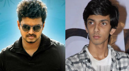 Anirudh completes third song for Vijay