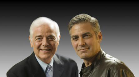 George Clooney engaged, dad thrilled