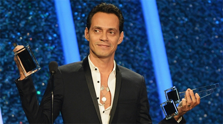 Marc Anthony crowned king of Latin music with 10 awards