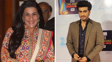 Amrita Singh is spontaneous: Arjun Kapoor