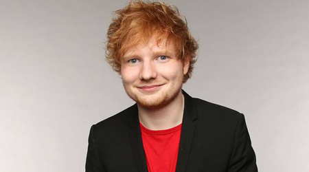 Not worried about becoming a fat slob: Ed Sheeran