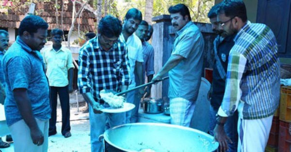 Mammootty prepares mutton Biriyani