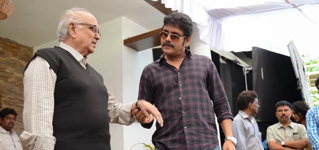 Nagarjuna goes emotional on Manam