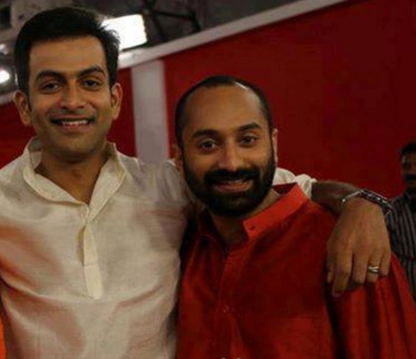 Fahad and Prithviraj in Shyamaprasad movie