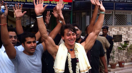 It will be father son competition on May 23: Tiger Shroff