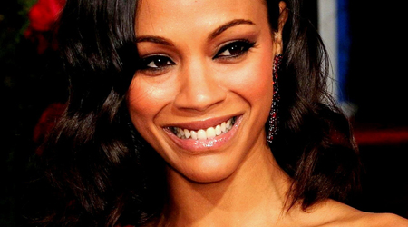 Zoe Saldana follows homemade beauty tips