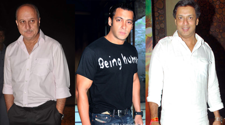 Salman, Anupam, Bhandarkar attend NaMos oath ceremony