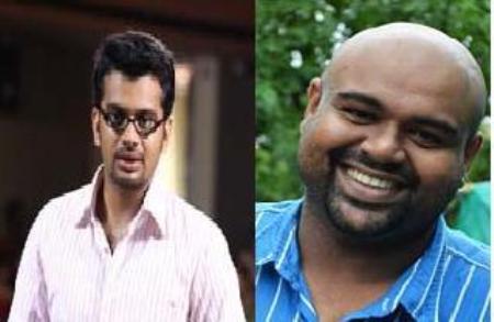 Hementh Menon and Sidharth Siva in Central Theatre