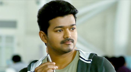 Kaththi first look on Vijays birthday