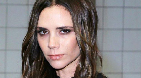 Victoria Beckham sings after long