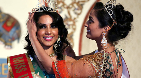 Monica Gill from US is Miss India Worldwide 2014