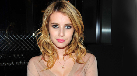 Emma Roberts goes brunette