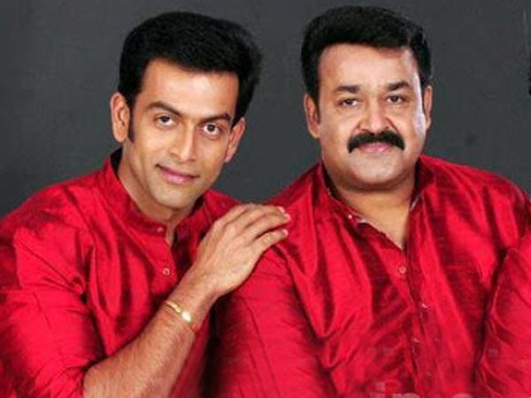 Mohanlal and Prithviraj together