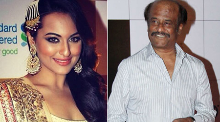 Sonakshi was nervous about working with Rajinikanth