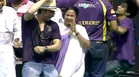 Mamata, SRK, Bengali stars for KKRs royal reception