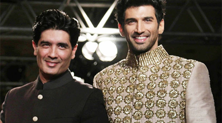 Feels youve arrived: Aditya as Manish Malhotras showstopper