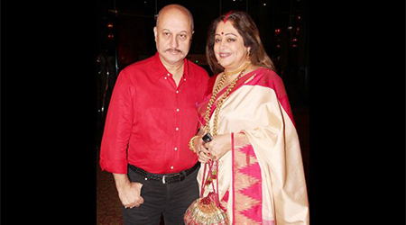 I dont get to meet my wife much now: Anupam on Kirron