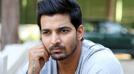 Harshvardhans auspicious moment with Big B