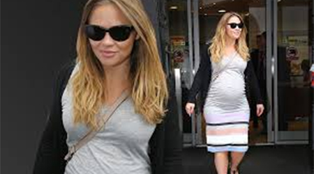 Kimberley Walsh relaxed about baby birth