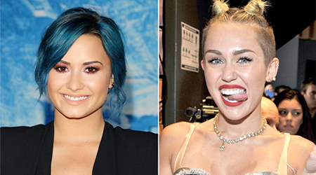 Lovato compares her transition with Miley Cyrus
