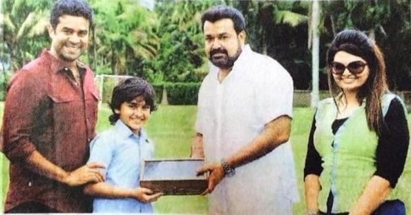 Monkey pen gifted to Mohanlal