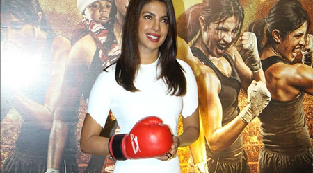 Priyanka fought real boxers in Mary Kom