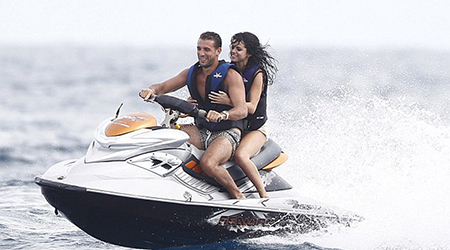 Selena Gomez gets wet and wild on birthday