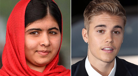 Bieber keen to meet Malala Yousafzai