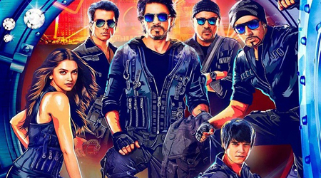 SRK launches HNY trailer, says its about biggest heist