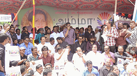 Tamil film fraternity protests over controversial Sri Lankan article