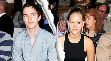 Jennifer Lawrence splits from Nicholas Hoult