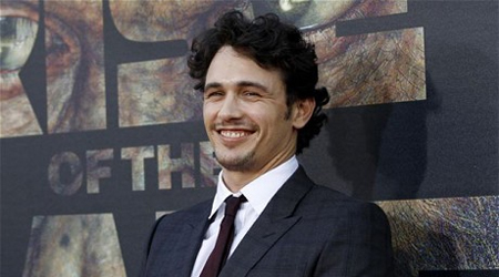 James Franco indulges in self mockery