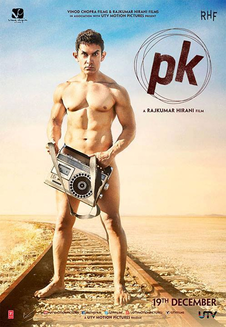 Aamirs PK poster leaves fans, friends guessing